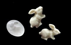 Силиконовый молд Заяц № 2