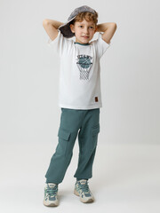 фуфайка  для мальчика  КР 302801/сахар к626