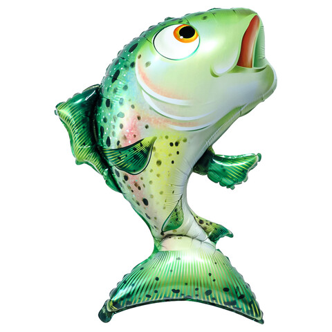 Рыба зелёная, лосось, 89 см