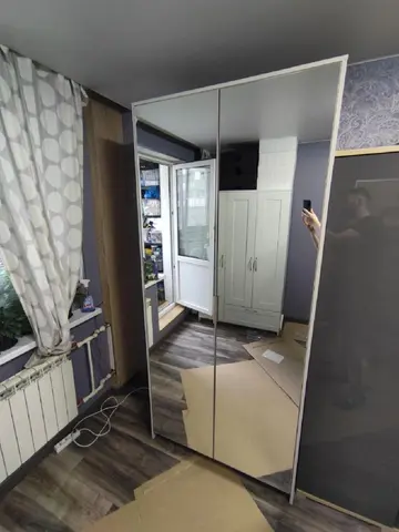 Шкаф 2-х створчатый с зеркалами Пандора ШК-05 кашемир / айриш