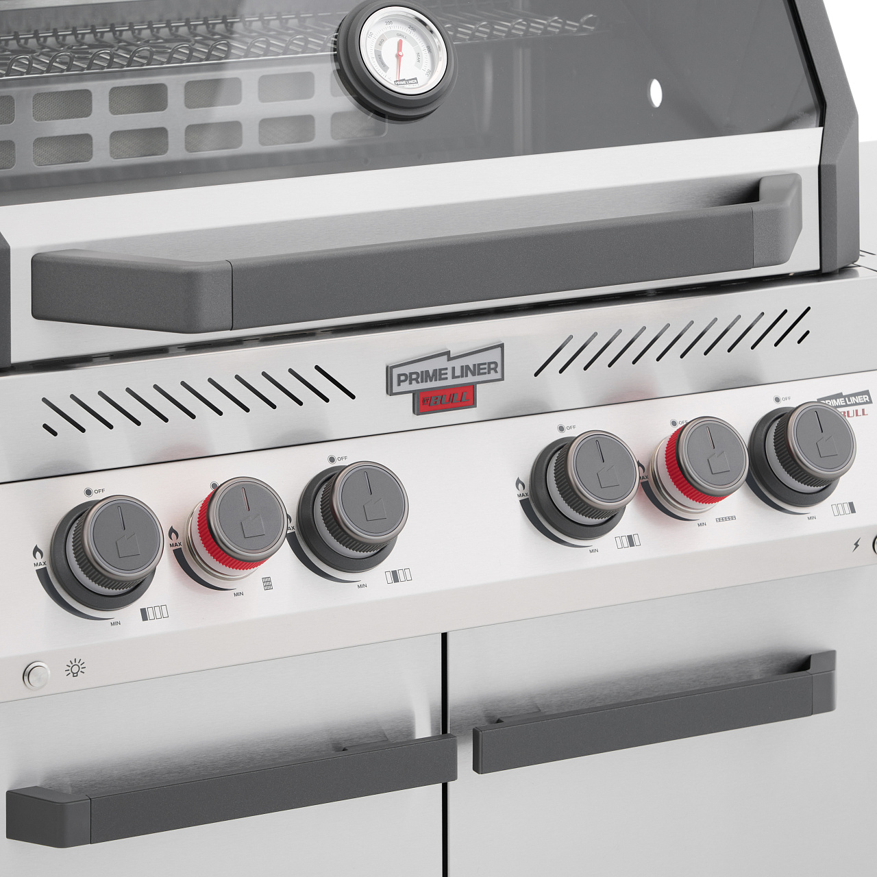 Газовый гриль PRIMELINER S-class PRO комплектация DELUXЕ