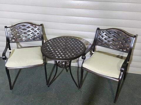 Комплект мебели из алюминия Paris 60