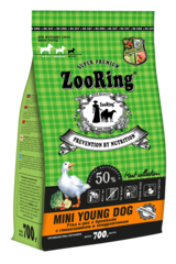 ZooRing сухой корм для собак мелких пород (утка,рис) 700 гр