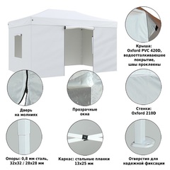 Купить недорого туристический шатер Helex 4336