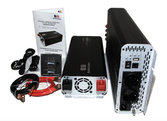 Инвертор с зарядным устройством MobileComfort S2012-BC, чистый синус, 2000Вт, 12В, 30А