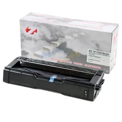 Тонер-картридж 7Q SPC252HE (407716) для Ricoh Aficio SP C252 (Чёрный, 6500 стр.), ref
