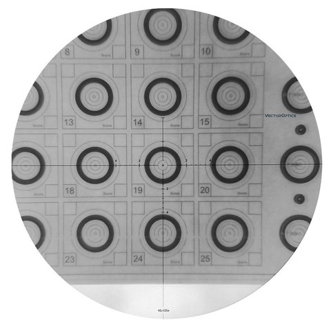 VECTOR OPTICS SENTINEL-X 10-40X50 CENTER DOT