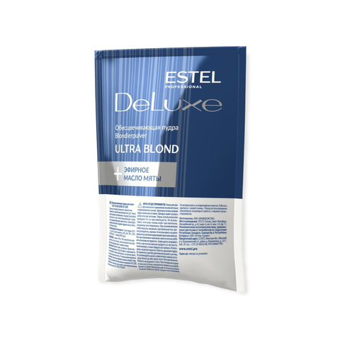 ESTEL De Luxe ULTRA BLOND Пудра обесцвечивающая, 30 г