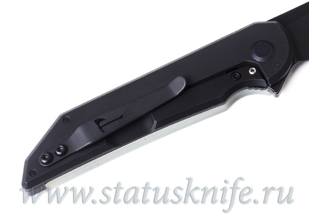 Нож Hoback Radford Titanium Jade G10 CPM20CV DLC BW