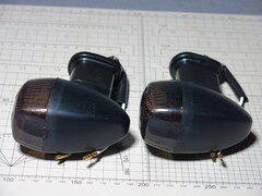 Поворотники задние дымчатые Kawasaki ZX-6R ZX-7R ZX-9R ZX10R ZX12R