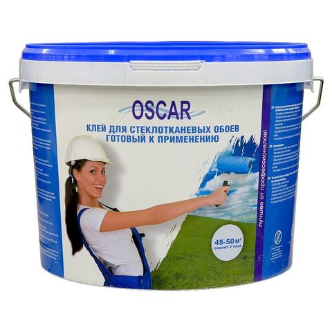 Клей готовый стеклообойный Oscar 10 кг