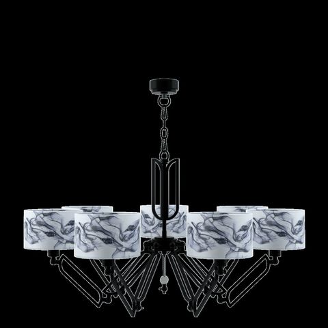 Люстра Maytoni Hightech 1 M1-07-BM-LMP-Y-10
