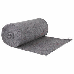 Полотно техническое холстопрошив серое 2,5мм  плотн 240 г/кв.м 0,75м 1метр