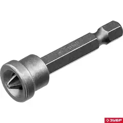 ЗУБР 10 шт, PH2, 50 мм, биты с ограничителем (26002-2-50-10)