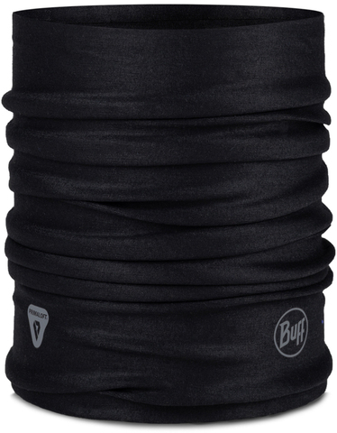 Картинка бандана-труба Buff Thermonet Solid Black - 1