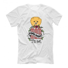 Футболка "Лучшая мама Шпица"