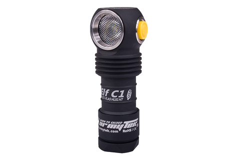 Мультифонарь светодиодный Armytek Elf C1 Micro-USB+18350, 980 лм, теплый свет, аккумулятор*