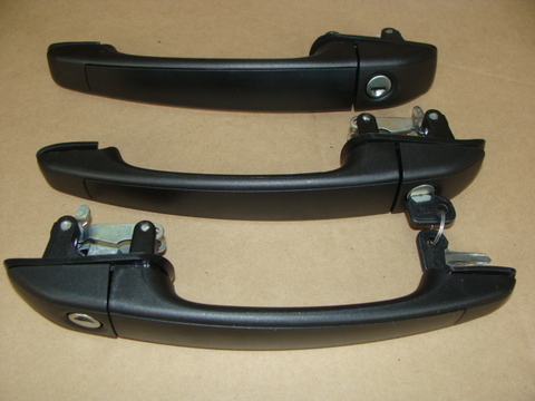 Ручка наружная двери 3962,3741 к-т 3 шт. (Евро Люкс)