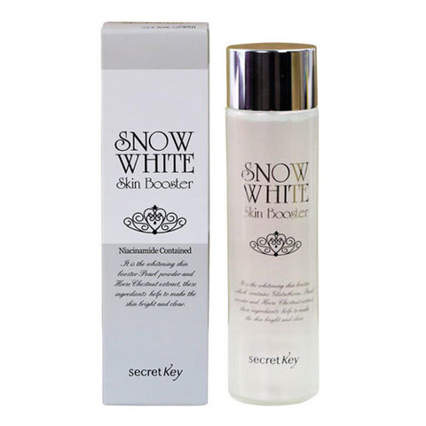 Secret Key Snow White Skin Booster - Бустер с ниацинамидом и экстрактом жемчуга