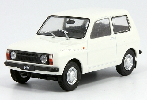 IZH-14 white 1:43 DeAgostini Auto Legends USSR #120