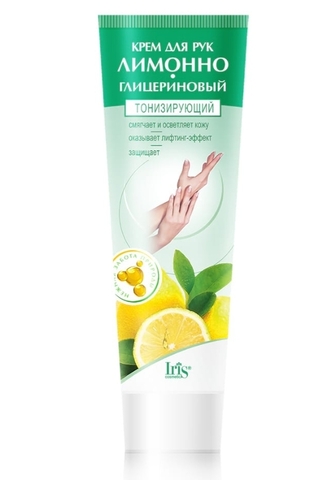 Classic Line Крем для рук Лимонно-глицериновый тонизирующий 100мл Iris