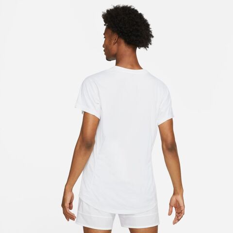 Теннисная футболка мужская Nike Court Dri-Fit Challenger Top SS Rafa - white/black