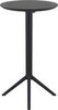 Стол пластиковый барный складной Siesta Contract Sky Folding Bar Table 60, черный