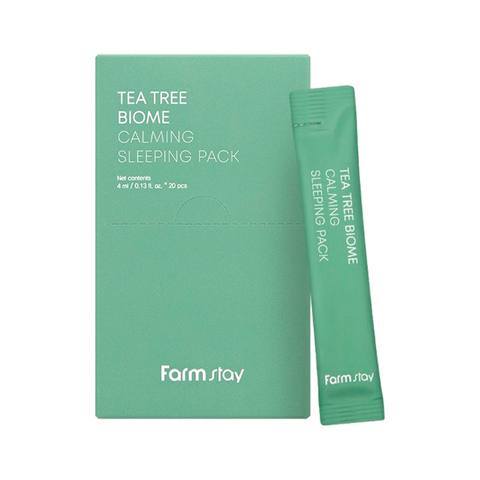 FARMSTAY Ночная маска для лица с экстрактом чайного дерева Tea Tree Biome Calming Sleeping Pack 4 мл