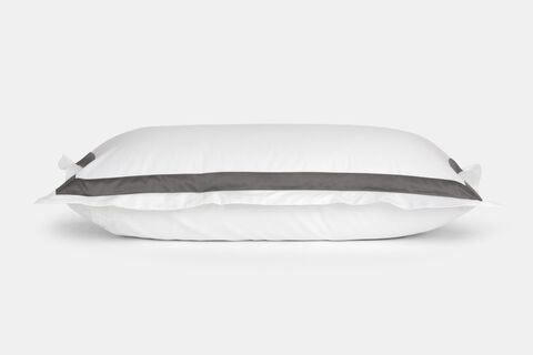 Наволочки 2шт 50х90 German Grass Alpine Graphite Allure с широким кантом