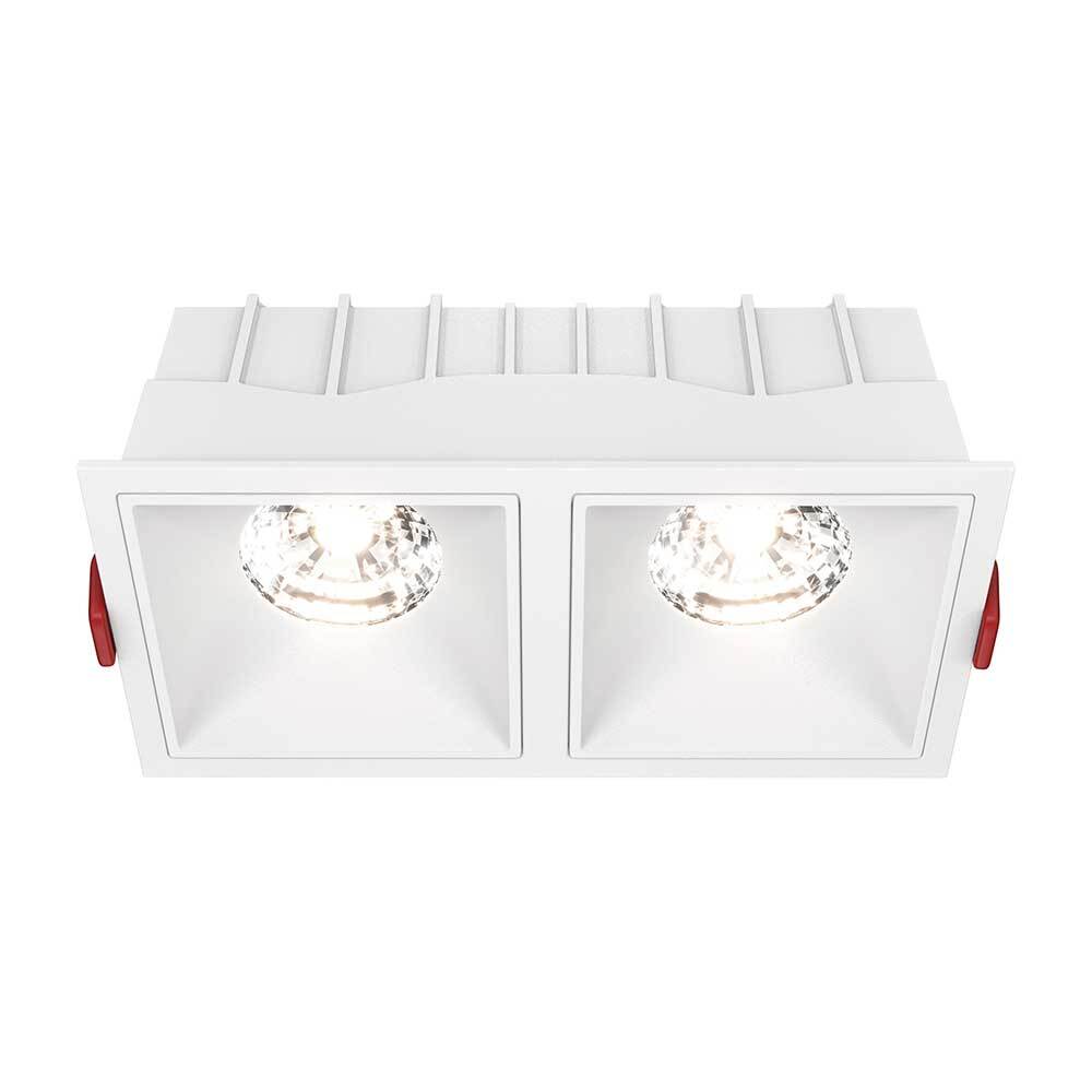 Встраиваемый светильник Maytoni Alfa LED DL043-02-15W4K-D-SQ-W