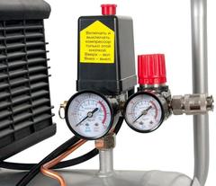 Компрессор поршневой масляный QUATTRO ELEMENTI CYCLONE-24 (240 л/мин, 24л, 2л.с, 8 бар, 26 (770-230)