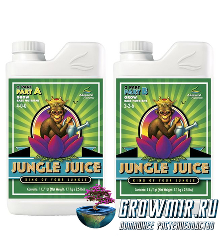 Advanced Nutrients Jungle juice 2-parts A & B Grow (1л)