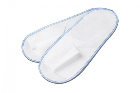 Тапочки с открытым мысом спанбонд 25 пар