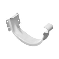 Крюк короткий 125 мм, белый RAL 9003 Optima (белый) металл