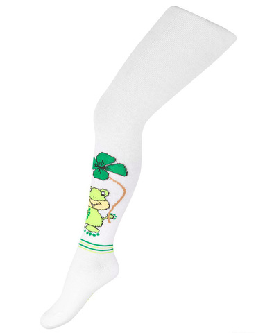 Хлопковые колготки с лягушонком Arina