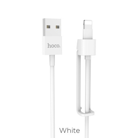 USB Hoco X31 Holder Charging Lightning Белый