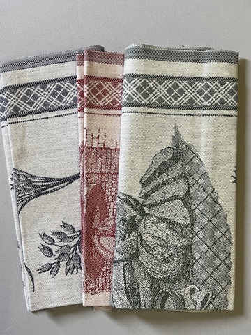 Набор кухонных полотенец 3шт 60х80 Emilio Gatti Jacquard