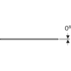 Стеклянная полка Geberit Xeno²: B=58см, H=0.8см, T=45см