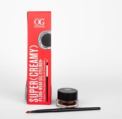 OG-EB2135 Гелевая стойкая подводка для век №02,коричневая,в баночке Long-Wear Gel Eyeliner