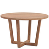 Стол Nahla Ø120 см из массива акации