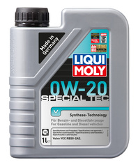 Масло Liqui Moly Special Tec V 0W20 SN C5 (1л) синтетика