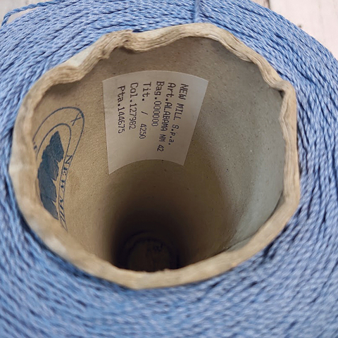 Хлопок мерсеризованный NEW MILL ALABAMA 425 голубой
