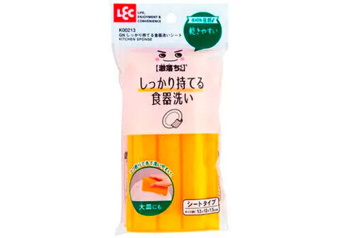 Тонкая губка для мытья посуды, шт