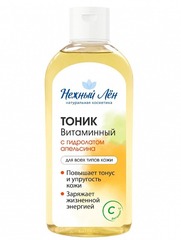 Тоник для всех типов кожи Витаминный, Нежный Лен, 200 мл