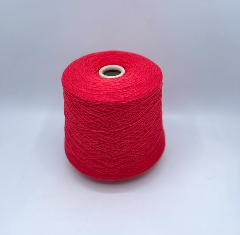 Prisma ricerche (пр.Италия),art-Super soft 11,5/2 575м/100гр. 100%Шерсть шетланд, цвет-Кораллово-красный(391/18), арт-33057