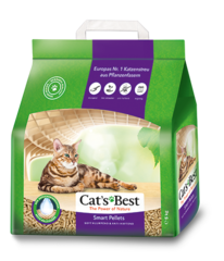 Древесный комкующийся наполнитель Cats Best Smart Pellets