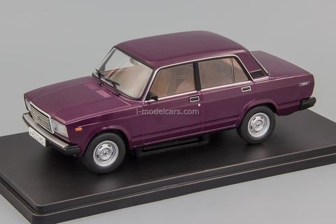 VAZ-21072 Lada 2107 burgundy 1:24 Legendary Soviet cars Hachette #69