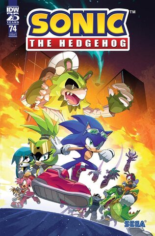 Sonic The Hedgehog Vol 3 #74 (Cover A)