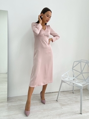Платье Skin peach