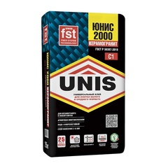 Клей для плитки Unis 2000 (25 кг)